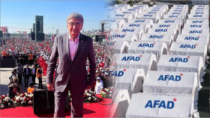 Çadır söken AFAD’a tepki