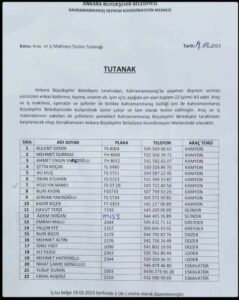 Ankara Belediyesi yardıma gitmedi mi?