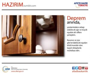 Deprem’de Ne Yapmalıyım?