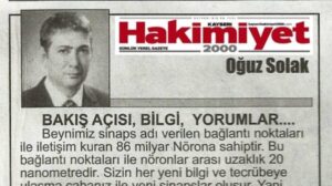 BAKIŞ AÇISI, BİLGİ ve YORUMLAR