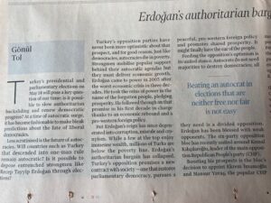 Erdoğan’ın otoriter pazarlığı Türkiye’de çöktü
