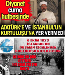 İSTANBULUN KURTULUŞU; UNUTULMAMALI, UNUTTURULMAMALI