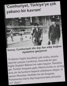 Cumhuriyet Türkiye’ye yabancı