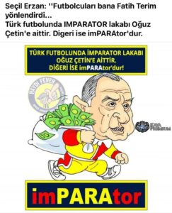 Futbolcuları bana Fatih Terim yönlendirdi