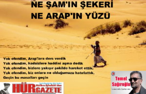NE ŞAM’IN ŞEKERİ NE ARAP’IN YÜZÜ