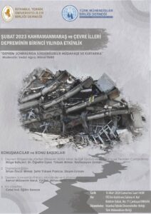 DEPREM SONRASINDA SÜRDÜRÜLEBİLİR MÜDAHALE VE KURTARMA