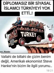 Amerikalı çizerden Türkiye