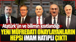 Yeni okul müfredatının arkasında imam hatipliler çıktı