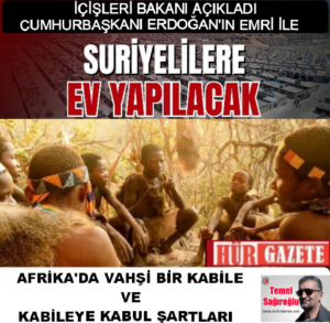 AFRİKA’DA VAHŞİ BİR KABİLEYE ÜYE OLMAK