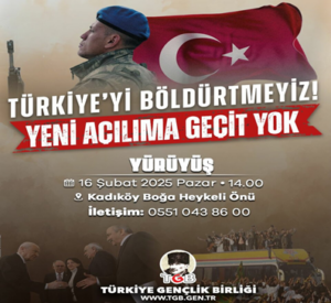 Yeni Açılıma Geçit yok
