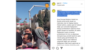 Kaşkayı Türkü Kadına Saldırı