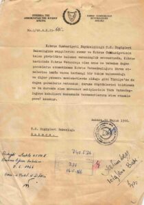 Kıbrıs Cumhuriyeti Ankara Büyükelçiliği Arşivi