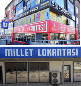 Kent Lokantası, Millet Lokantasını dövmüş