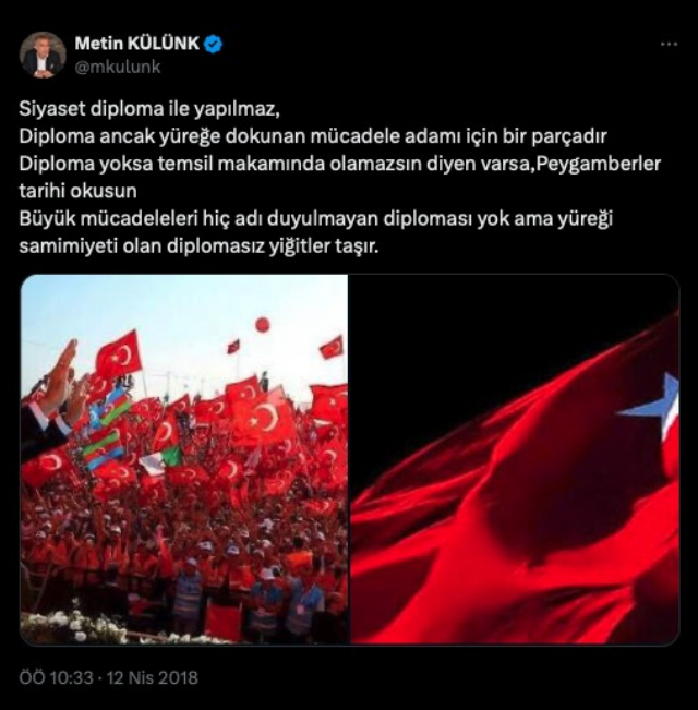 Peygamberlerin de diploması yoktu !