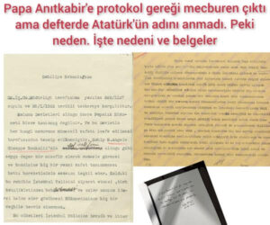 Vatikan’ı tanımamıştı