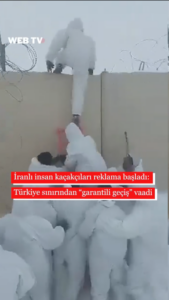 “Sınırdan insan kaçırmak bizim işimiz”