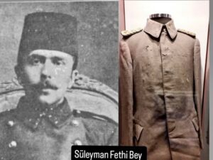 Zito Venizelos! diye bağırmadığı için şehit edilen Albay Süleyman Fethi Bey
